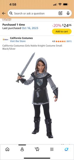 HALLOWEEN COSTUME 🗡️
