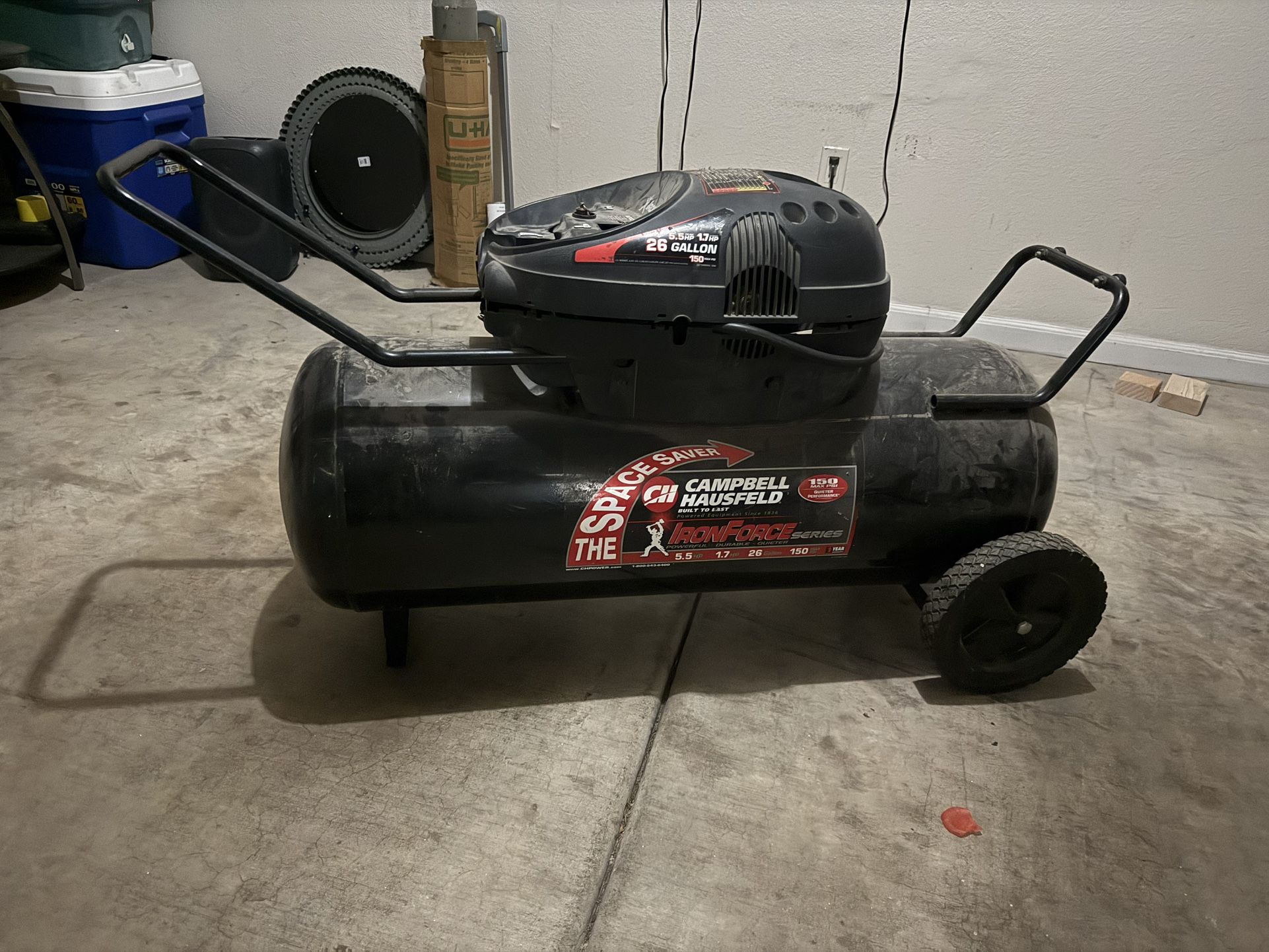 Campbell Hausfeld Air Compressor 26 Gallon