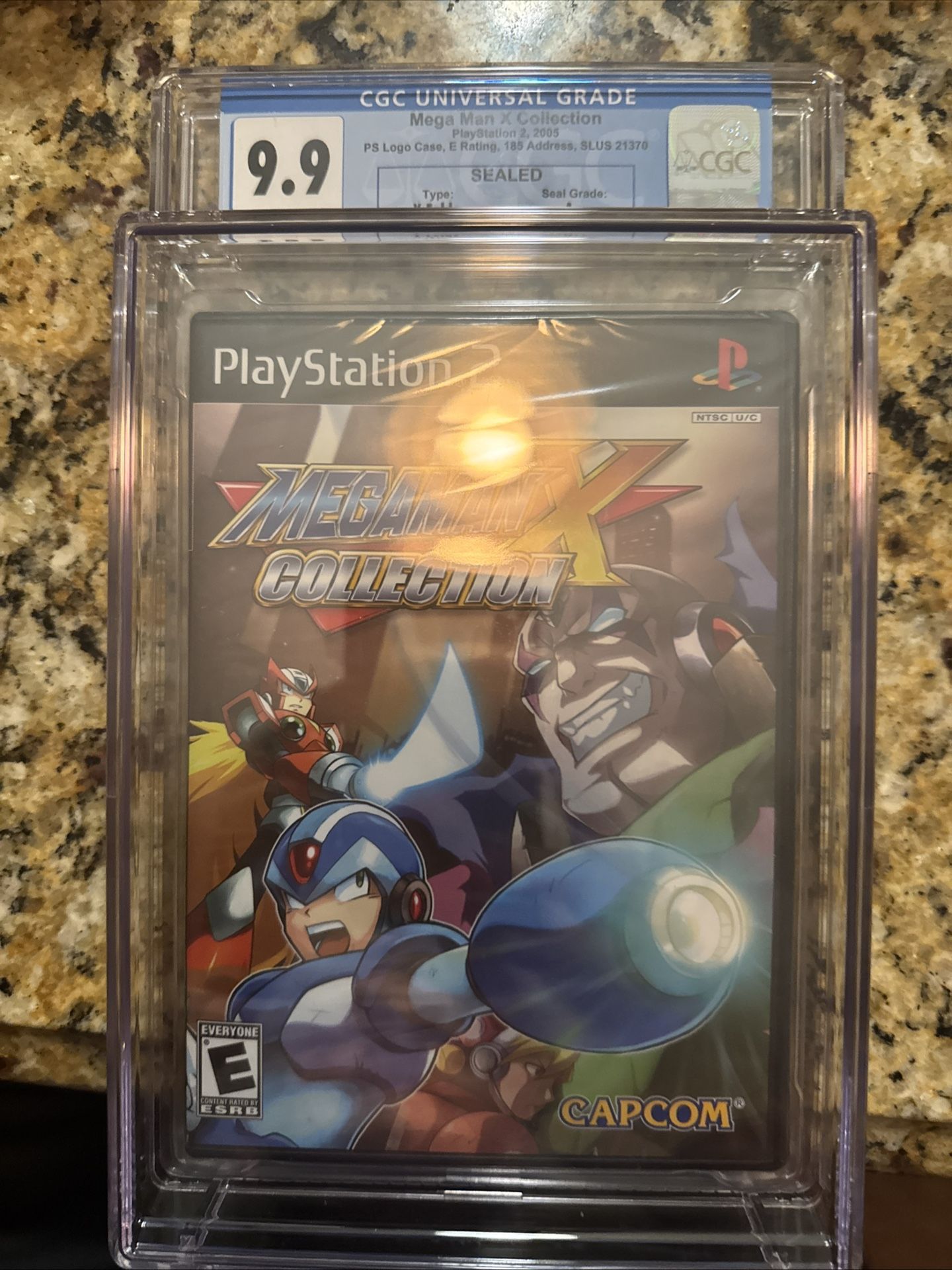 CGC 9.9 / A++ Seal / Mega Man X Collection PlayStation 2 New Sealed Graded