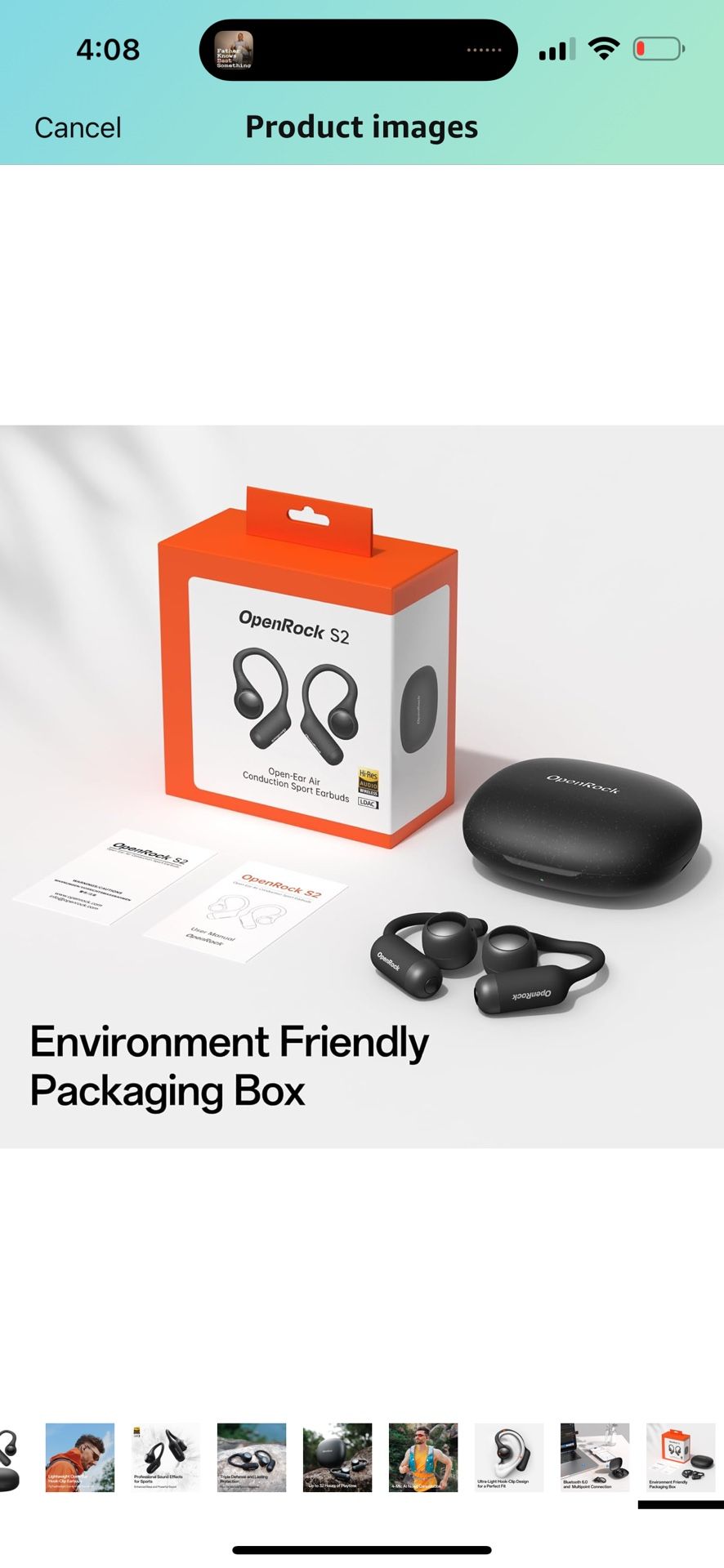 NEW Open Ear Headphones – 32H Playtime, LDAC, Waterproof, Camera Control