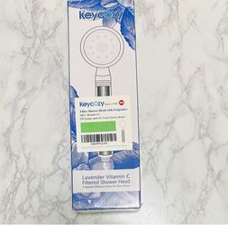 Keycozy Lavender Vitamin C Filtered Shower Head – Brand New