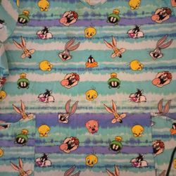 Looney Tunes Top Scrub 