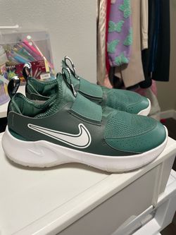 Nike Green Slip-On Sneakers size 4 1/2