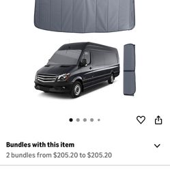 Mercedes Sprinter Insulated Window Cover 