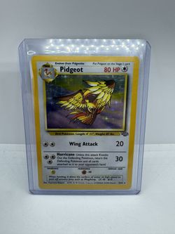 Holographic Pidgeot Pokémon Card