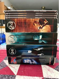 24 Seasons 1-5 DVDs