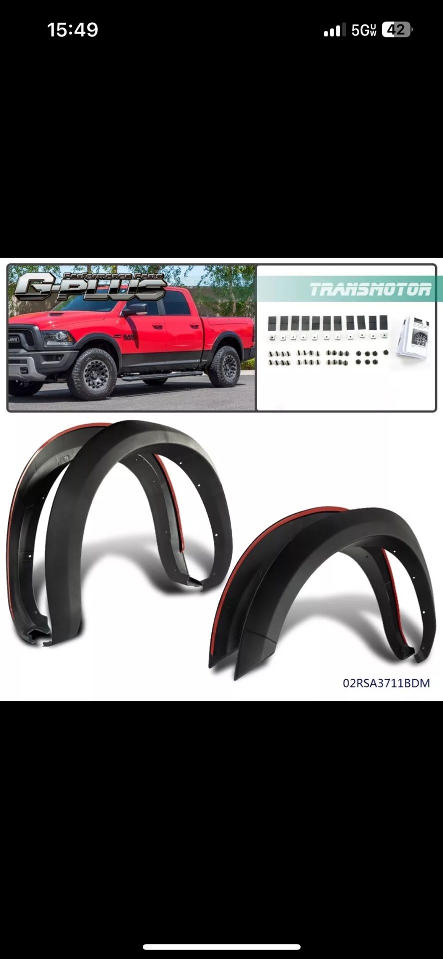 Ram 2500/3500 10-18 Fender Flares