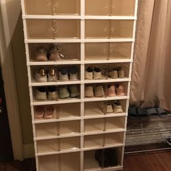 36 Pairs Of Anti-dust Shoes Rack 