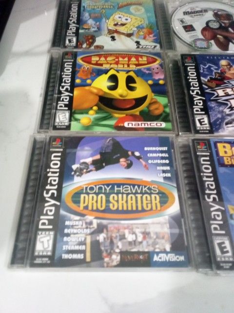 PlayStation 1 Games Cash Only 30$ All #6