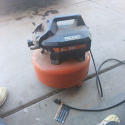 rigid 6 gal. 150psi  air compressor 