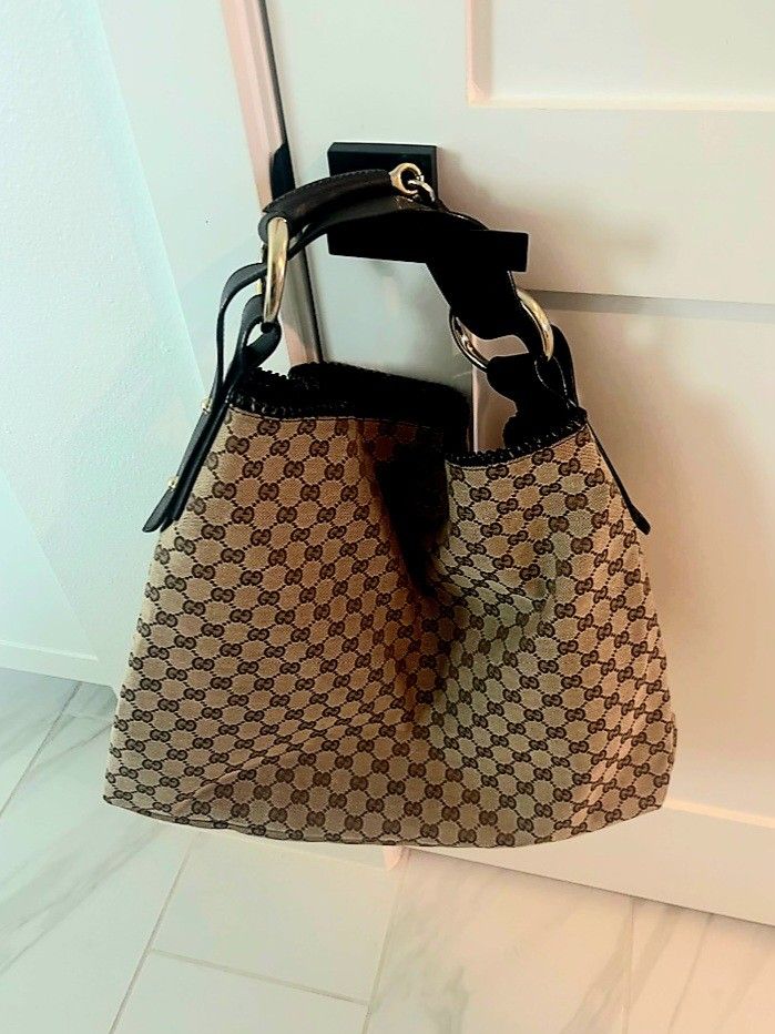 Gucci Horsebit Hobo Bag 