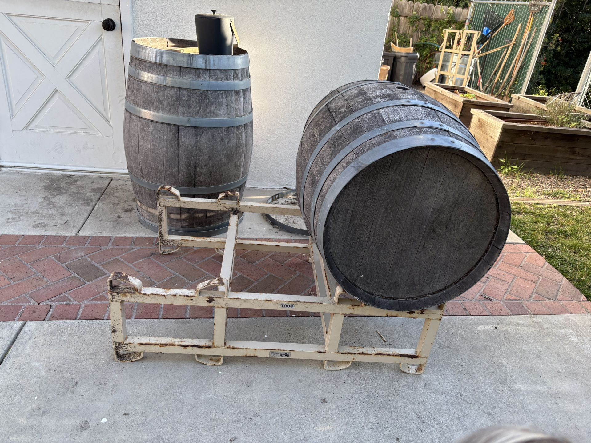 Wine barrel Racks