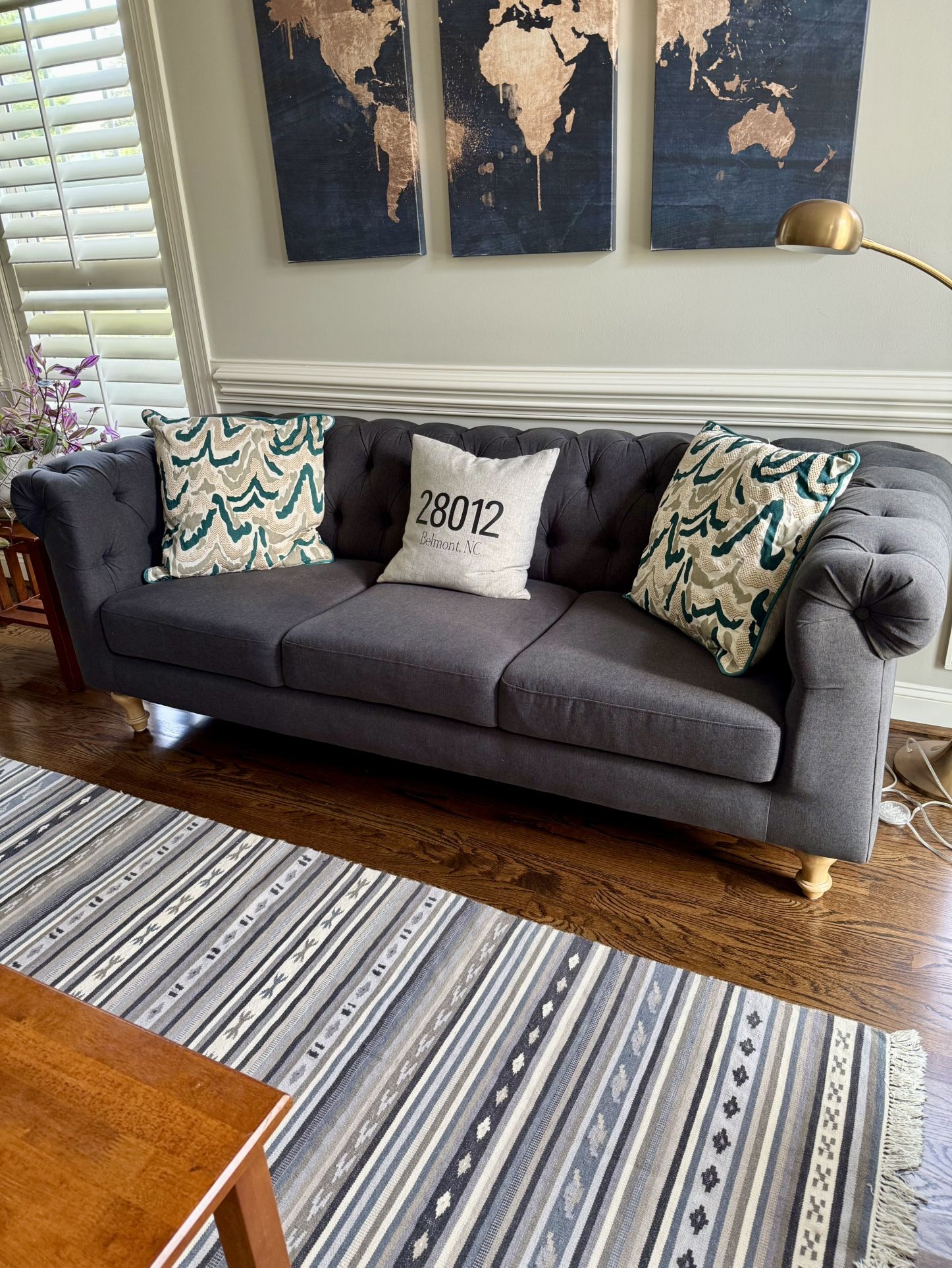 Tufted Couch