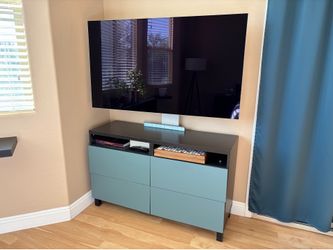IKEA Besta Stand with TV mount