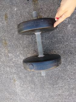 8.8 lb dumbbell weight