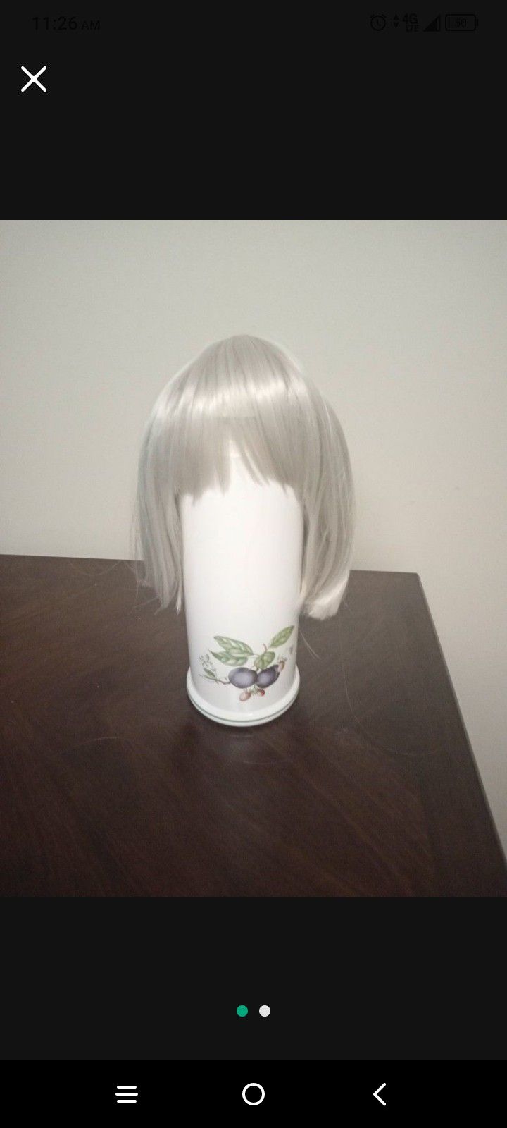 Grey Wig