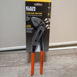 Klein Tools. Classic Klaw Pump Pliers 10"