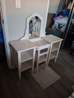 White Vanity