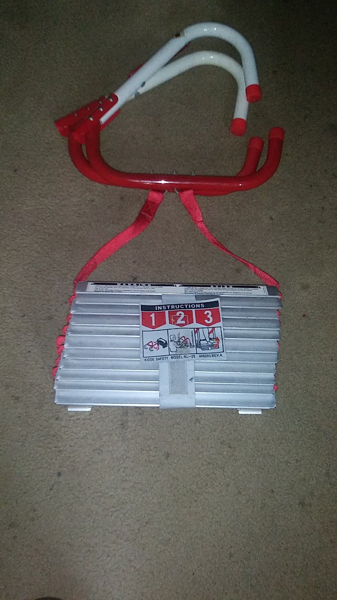 2 story safety escape ladder