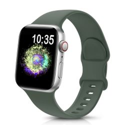 Sport Band Compatible with Apple Watch Bands 38mm 40mm 41mm 42mm 44mm 45mm 49mm