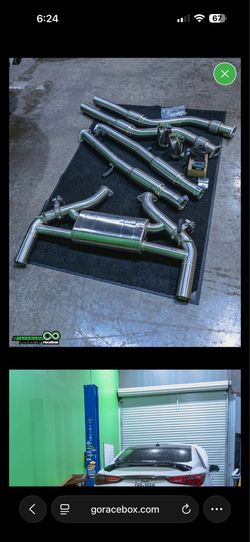 Racebox Valved 3" True Dual Cat-back Exhaust for 2016+ Infiniti Q50