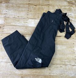 The North Face Black Goretex Snow Pants Bibs Men S Black Overalls Full Zip Off