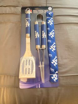 Brand new Dodgers grill set