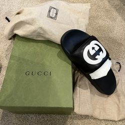 GUCCi leather Slippers for Men 
