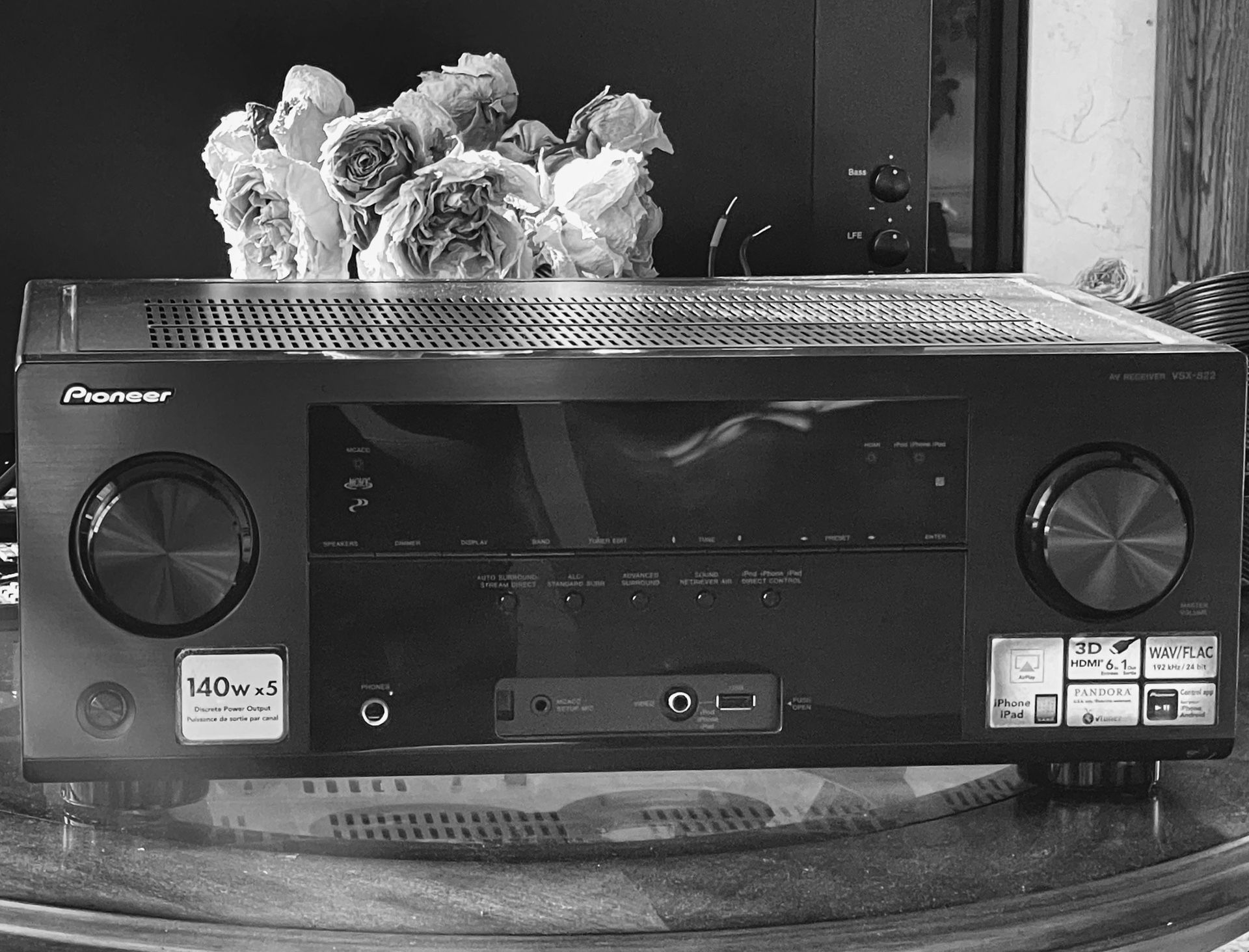 Pioneer Sound Receiver and Bose home ENT. System