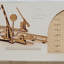Rails by Ugears Self Propelled 3D Wooden Puzzle 