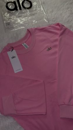 pink alo crewneck
