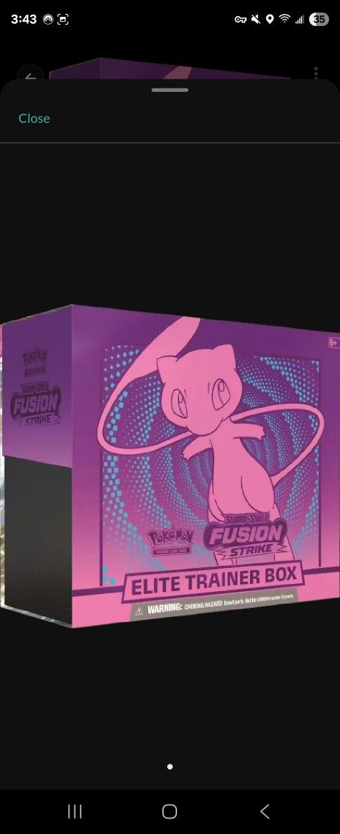 Fusion Strike Elite Trainer Box