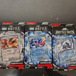 Pokemon Battle Decks