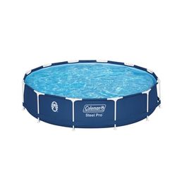 Coleman Steel Pro 12 ft. x 33 in. Round Metal Frame Above Ground Pool Set BRAND NEW IN BOX
