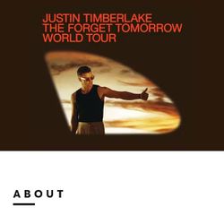 One Ticket For Tonight 5/17 Justin Timberlake 