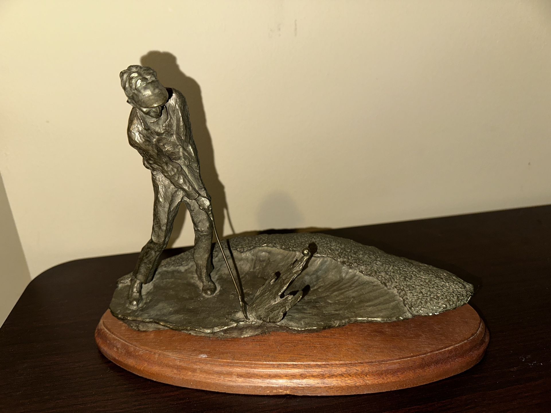 Trapshot By Mark Hopkins Bronze Statue