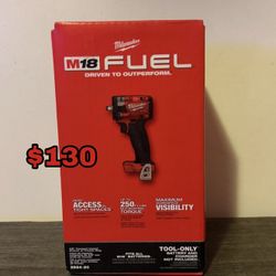 Milwaukee 3/8" Compact Impact Wrench W/ Friction Ring 2854-20 (Tool-Only)