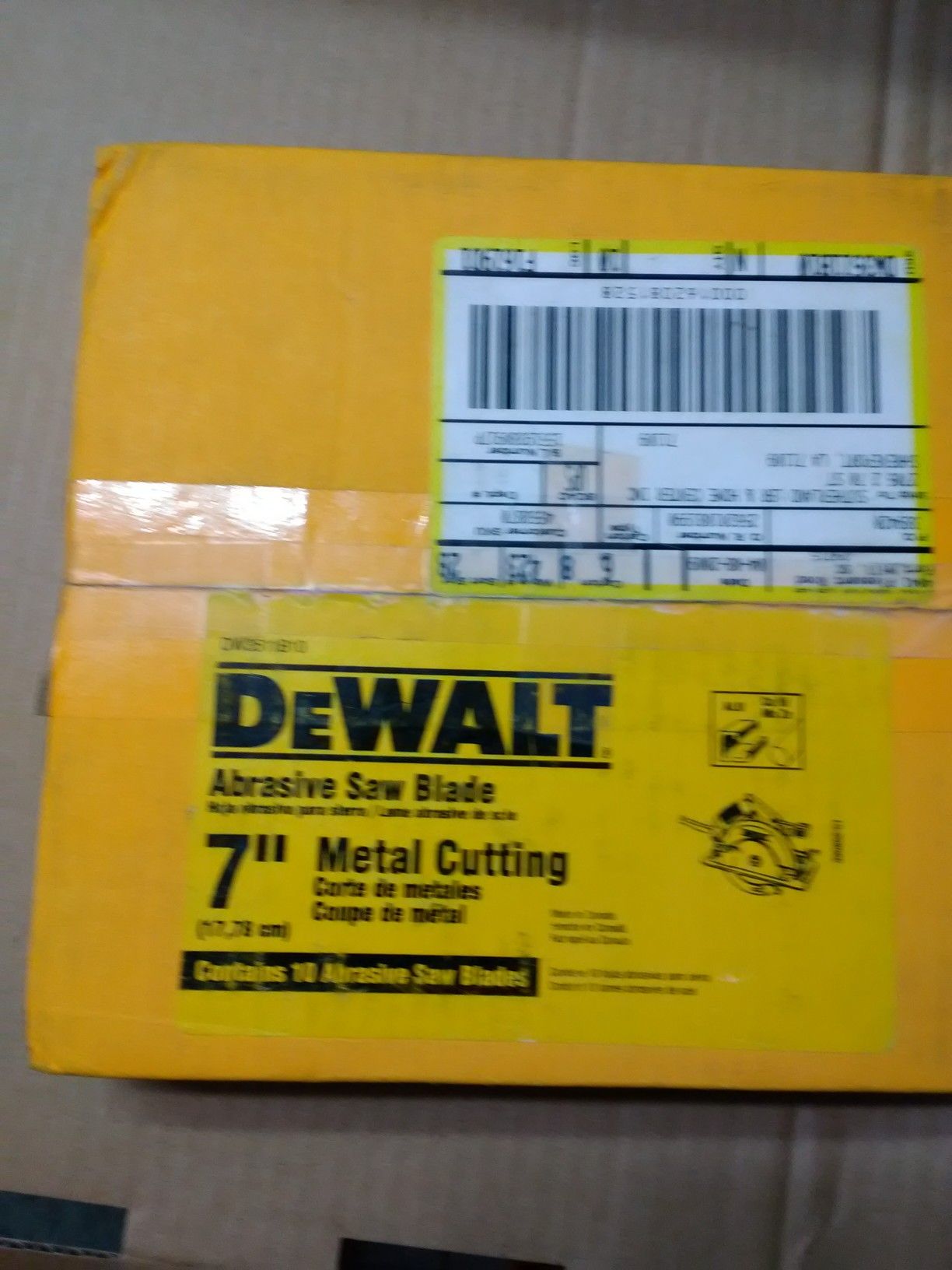 Abrasive blades 10 pack