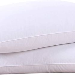 2 Queen Soft Pillows Set