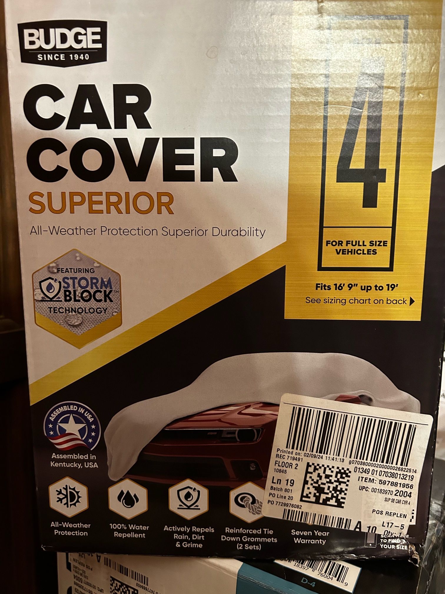 Superior Car Cover 