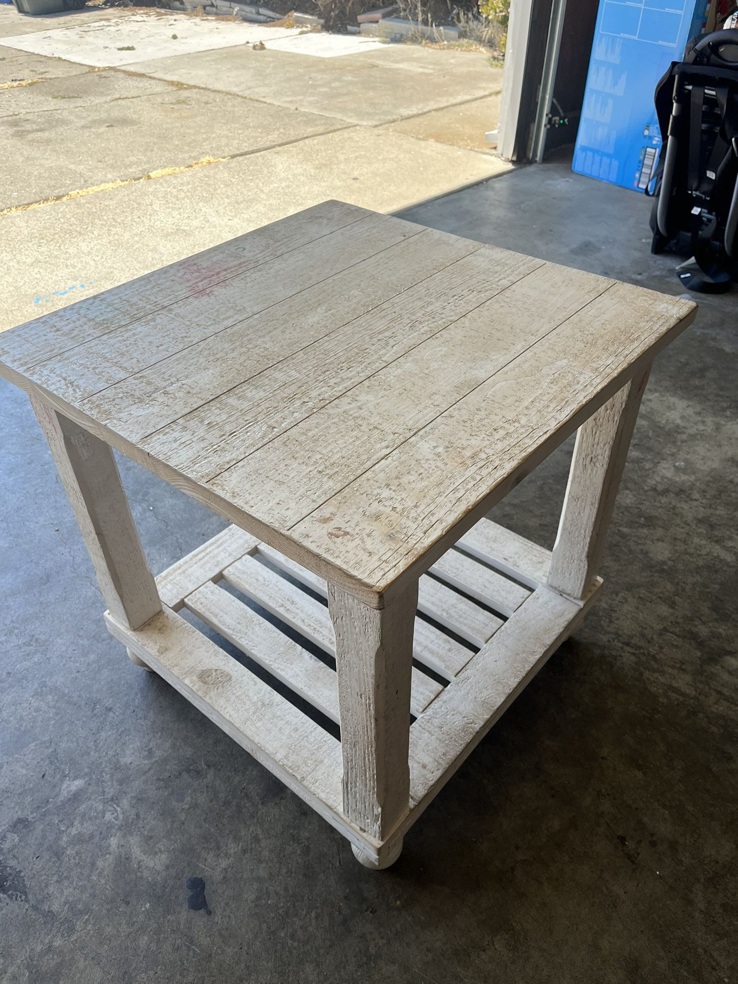 Coffee Table With Side Table