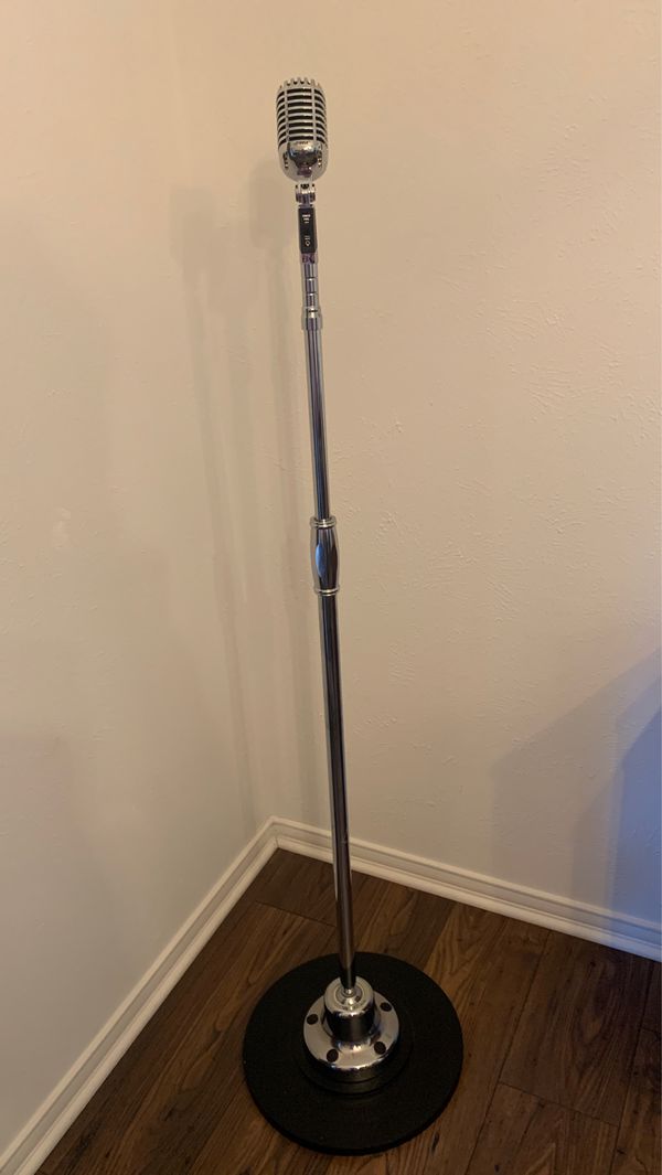 Retro standing microphone for Sale in Dallas, TX OfferUp