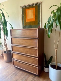 Lovely Mid-Century Modern Dresser Tallboy