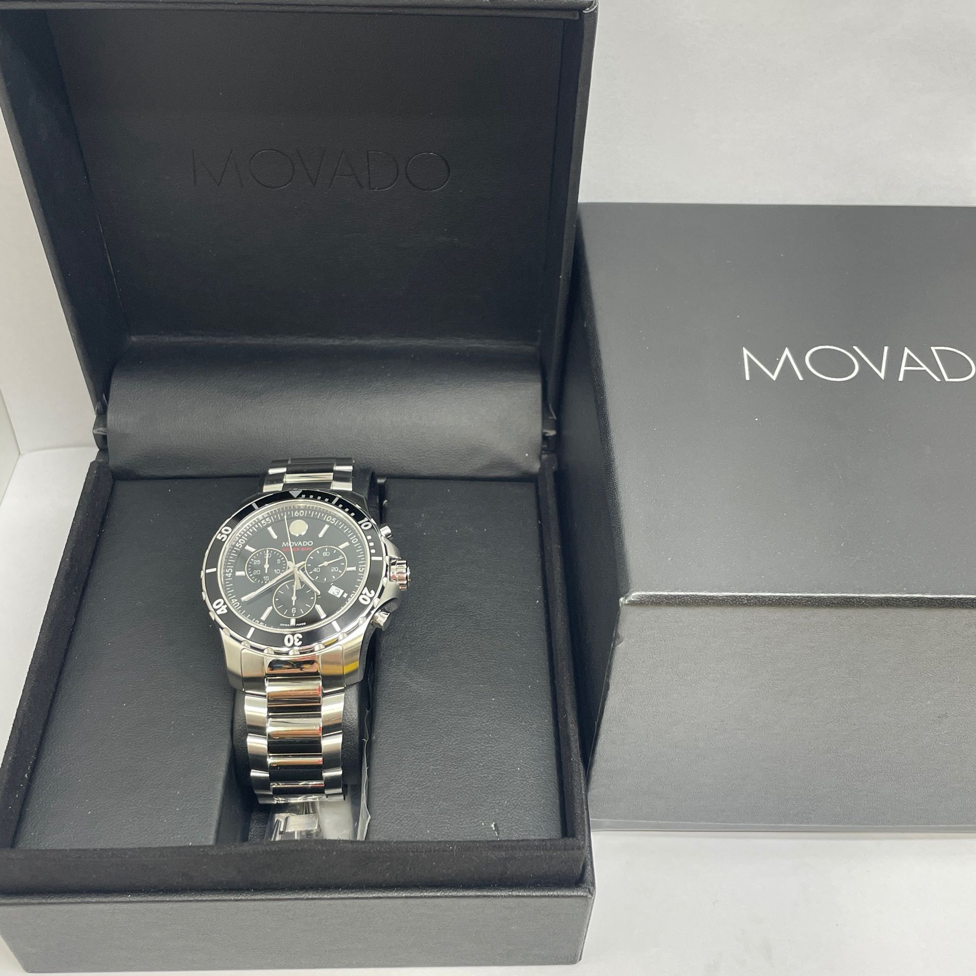 Movado Series 800 Black Watch 198170