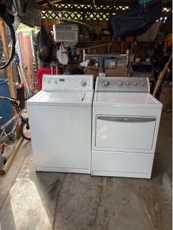 Washer and Dryer