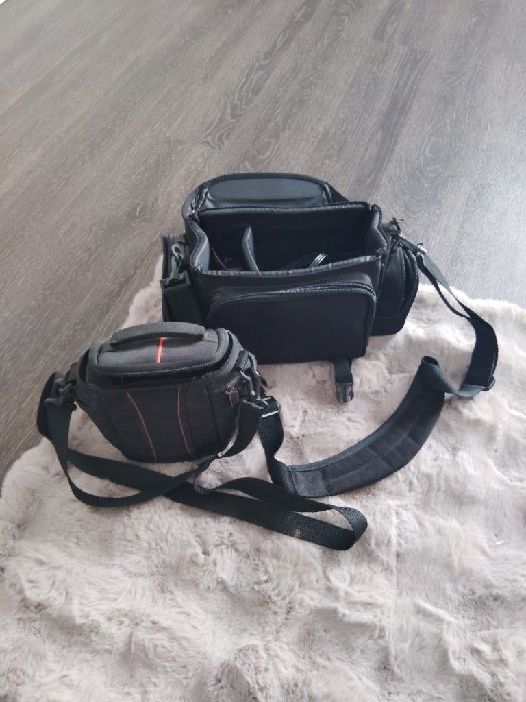 Nice Older Camera/Recorder Cases/Tapes