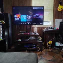 55 In Tv With Entertainment Stand With Mount