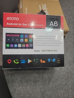 Atoto A6 car stereo (