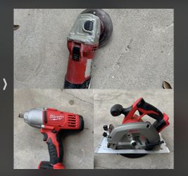 Milwaukee Circular Saw / Grinder / Impact Wrench