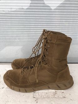 OAKLEY LT ASSAULT 2 ARMY OCP MILITARY COMBAT BOOTS BROWN TACTICAL BOOT SZ 12